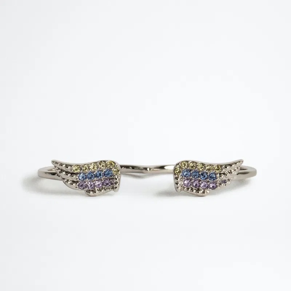 ZADIG&VOLTAIRE Two fingers ring with wings NWOT